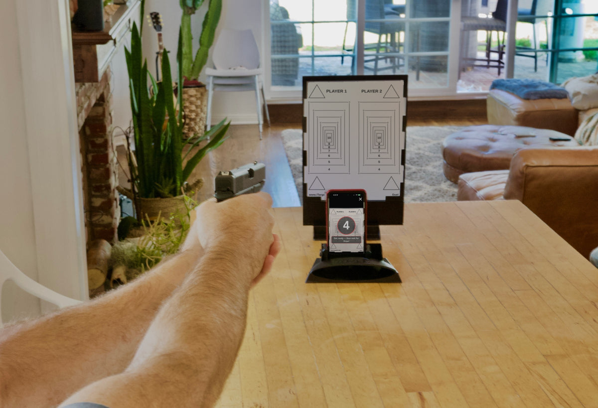Duel mode training at home with the new iTarget Pro app