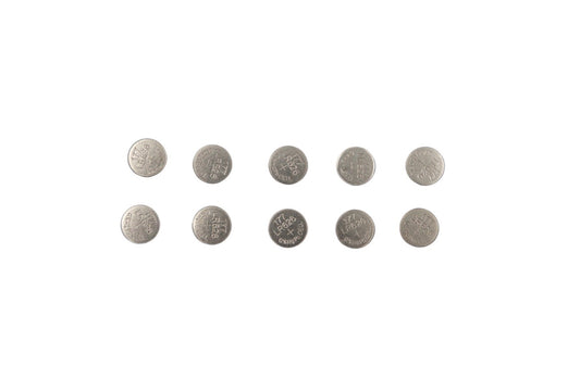 10 pack of LR626 batteries for iTarget laser bullets